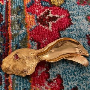 Rare Christopher Ross Bunny Rabbit (1987) Buckle